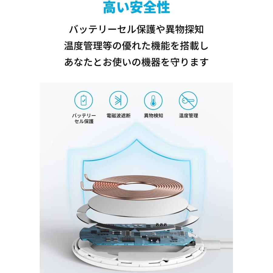 Anker（アンカー） Anker PowerWave Magnetic Pad Lite（マグネット式