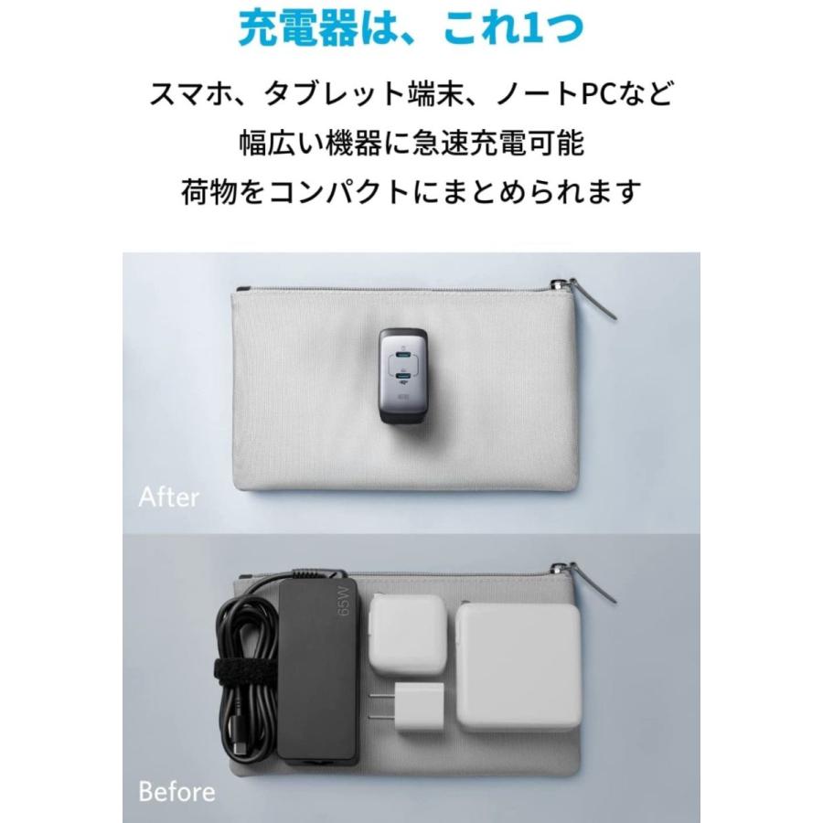 Anker（アンカー） Anker PowerPort III 2-Port 65W (USB PD 充電器