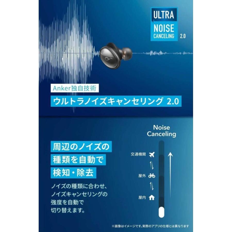 イヤホン Bluetooth Anker Soundcore Liberty 3 Pro 完全ワイヤレスイヤホン Bluetooth 5.2 ウルトラノイズキャンセリング 2.0 / ハイレゾ / LDAC｜ankerdirect｜04