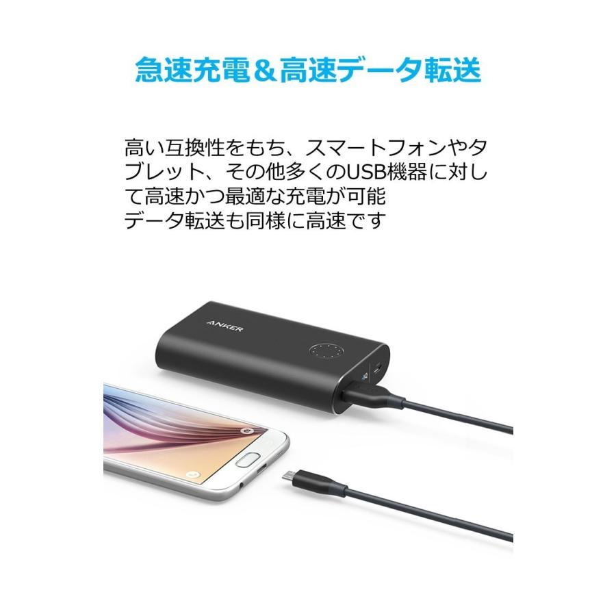 Anker PowerLine Micro USB ケーブル 急速充電・高速データ転送 Anker PowerLine Micro USB ケーブル 急速充電・高速データ転送