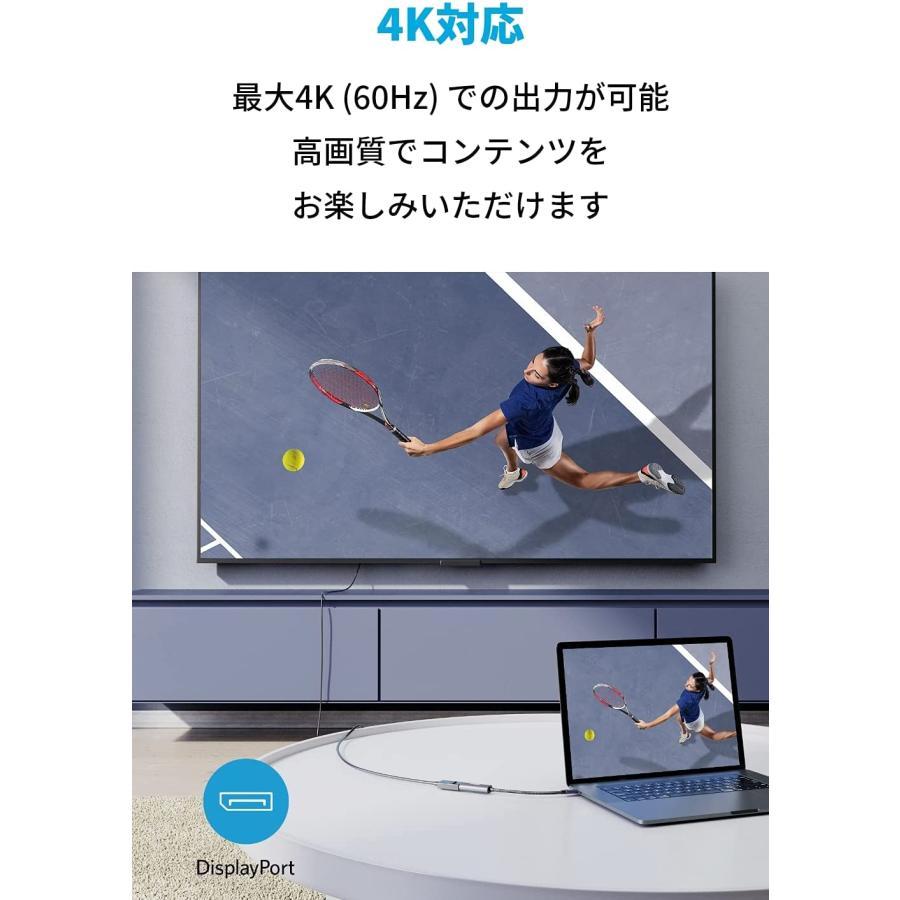 Anker（アンカー） Anker PowerExpand USB-C & DisplayPort アダプタ