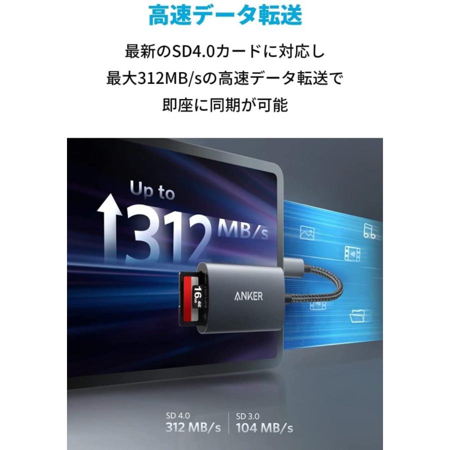 Anker（アンカー） Anker USB-C PowerExpand 2-in-1 SD 4.0 カード