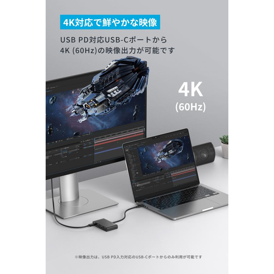 Anker USBハブ付き 【M1】MacBook Air 16GB 512GB Amazon | Anker(アンカー) USB-Cハブ PowerExpand+ 7-in-1 USB-C