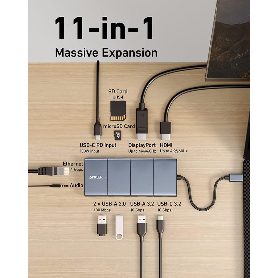 Anker（アンカー） Anker 565 USB-C ハブ (11-in-1) 10Gbps 高速データ