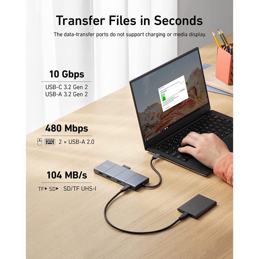 Anker（アンカー） Anker 565 USB-C ハブ (11-in-1) 10Gbps 高速データ