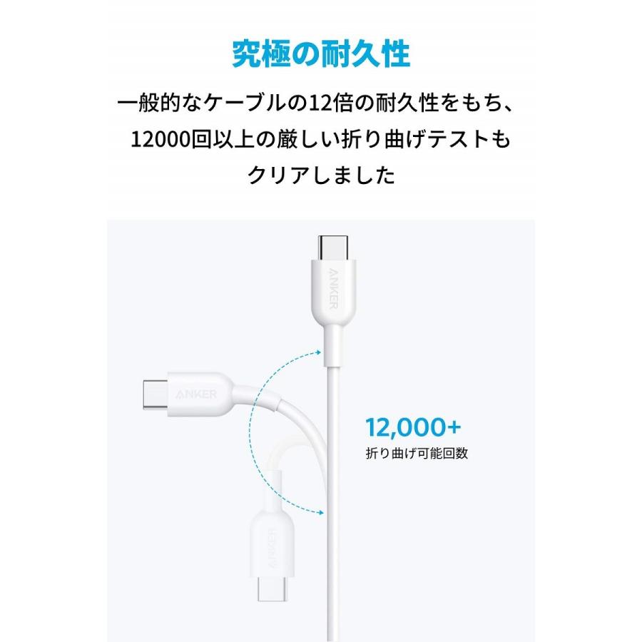 Anker Powerline Ii Usb C Usb C 2 0 ケーブル 1 8m Usb If認証取得 超高耐久 Pd対応 Ankerdirect 通販 Paypayモール