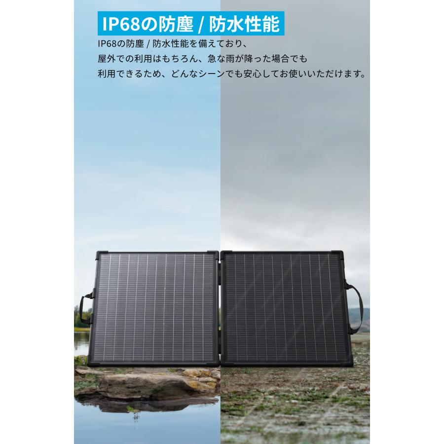 Anker（アンカー） Anker Solix PS100 Dual Portable Solar Panel 両面