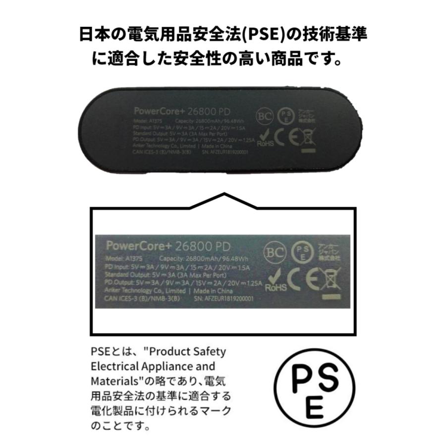 Anker モバイルバッテリー PowerCore+ 26800 PD PSE認証済 Power Anker モバイルバッテリー PowerCore+ 26800 PD PSE認証済 Power