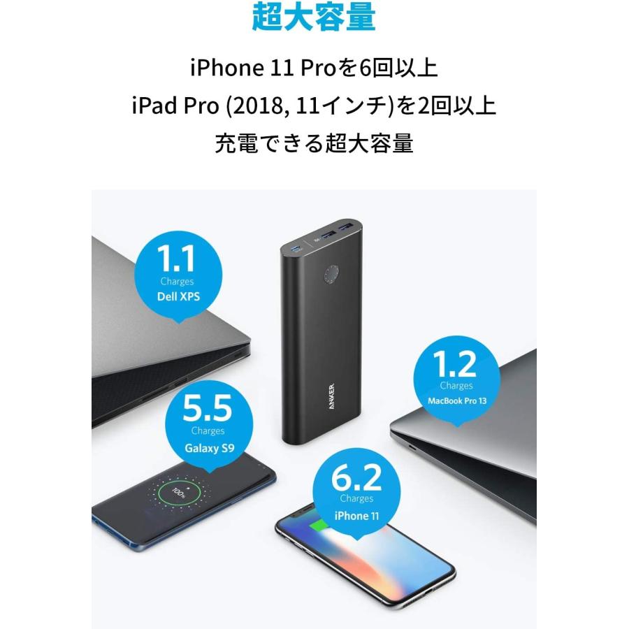 Anker モバイルバッテリー PowerCore+ 26800mAh PD 45W 2ポート 超大容量 PD対応 USB-C急速充電器付属 アンカー : AnkerDirect - 通販 - Yahoo!ショッピング Anker モバイルバッテリー PowerCore+ 26800mAh PD 45W 2ポート 超大容量 PD対応 USB-C急速充電器付属 アンカー : AnkerDirect - 通販 - Yahoo!ショッピング