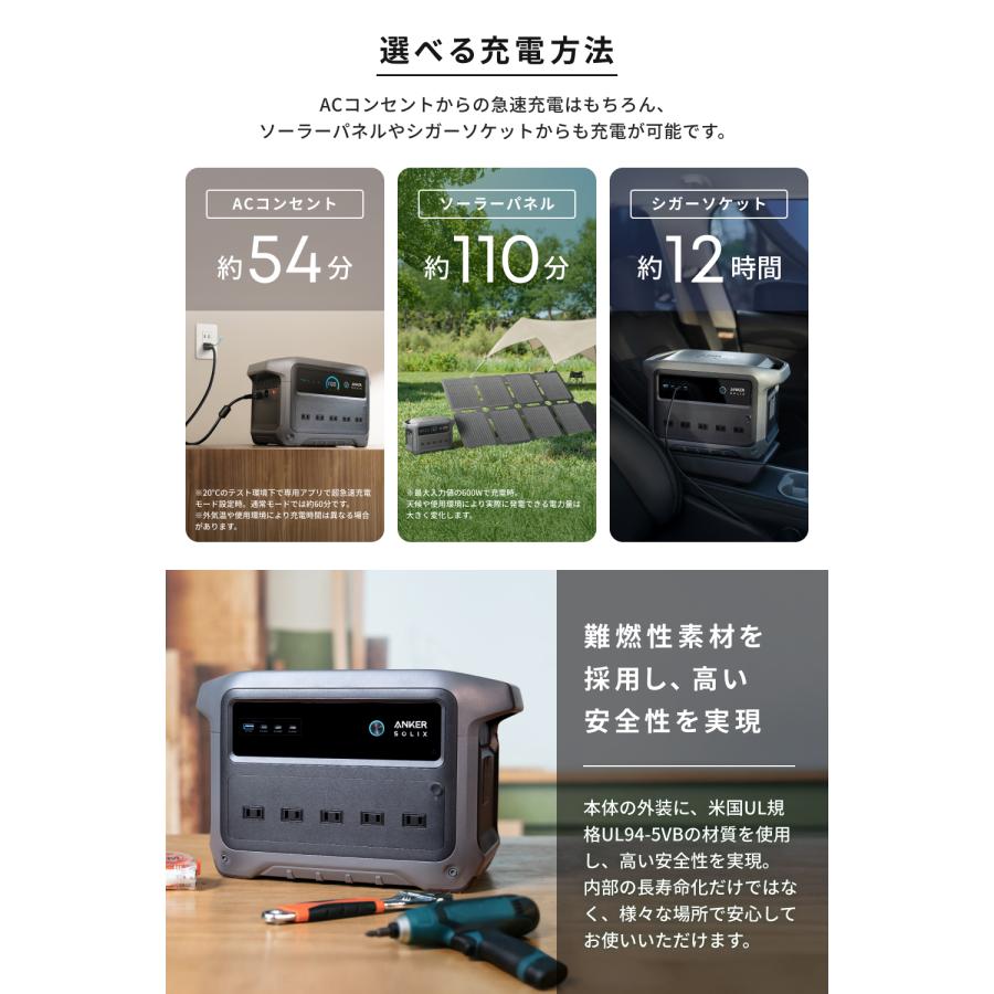 Anker（アンカー） 【期間限定セール 12/8から】Anker Solix C1000 Gen