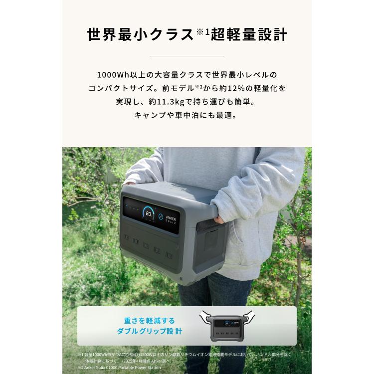Anker（アンカー） Anker Solix C1000 Gen 2 Portable Power Station