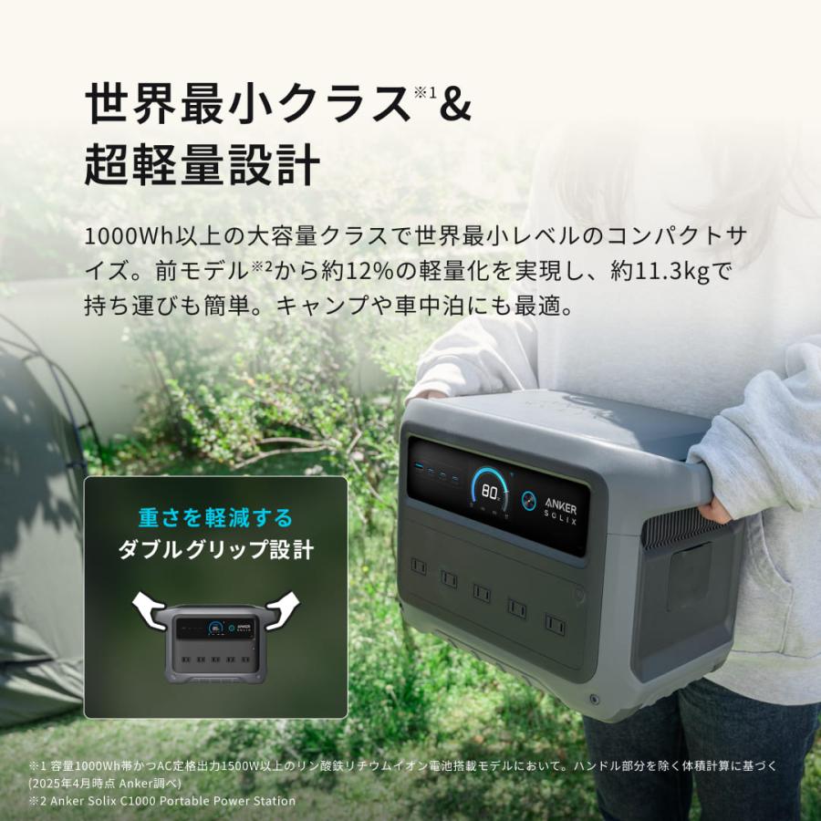 Anker（アンカー） Anker Solix C1000 Gen 2 Portable Power Station