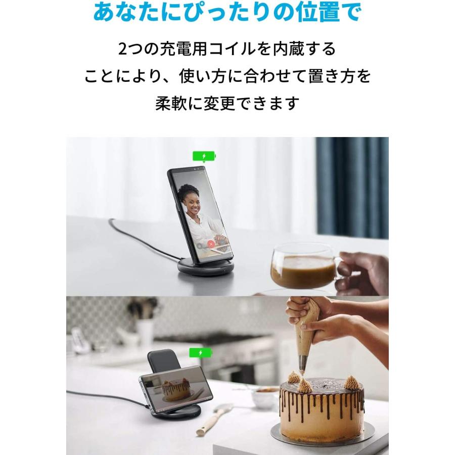 Anker（アンカー） Anker PowerWave II Stand ワイヤレス充電器 AC