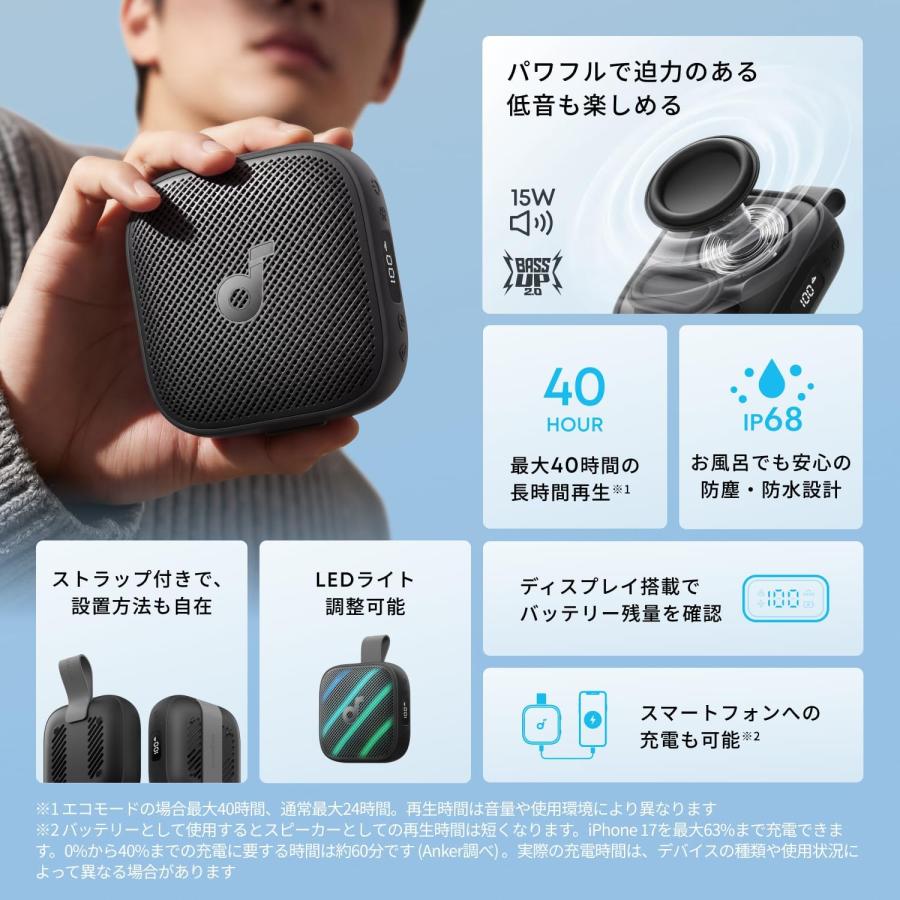 Soundcore（Anker） Soundcore Boom Go 3i (Bluetooth スピーカー