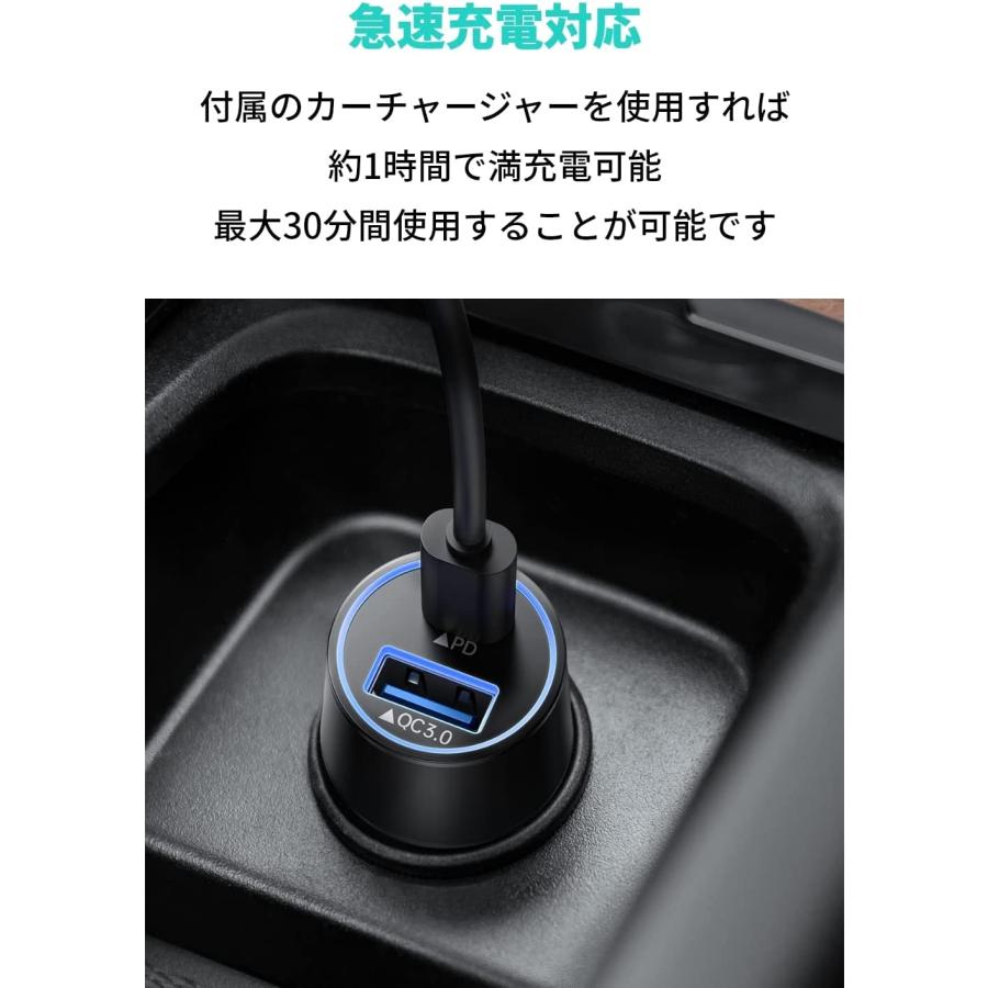 Anker Eufy (ユーフィ) HomeVac H20 （車用 ハンディクリーナー）コードレス 充電式 軽量 14000Pa シガーソケット充電 コンパクト カーチャージャー付属｜ankerdirect｜04