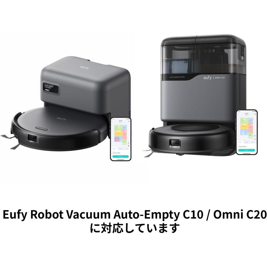 Eufy(Anker) Eufy Robot Vacuum 交換用ダストバッグ (Auto Eufy(Anker) Eufy Robot Vacuum 交換用ダストバッグ (Auto