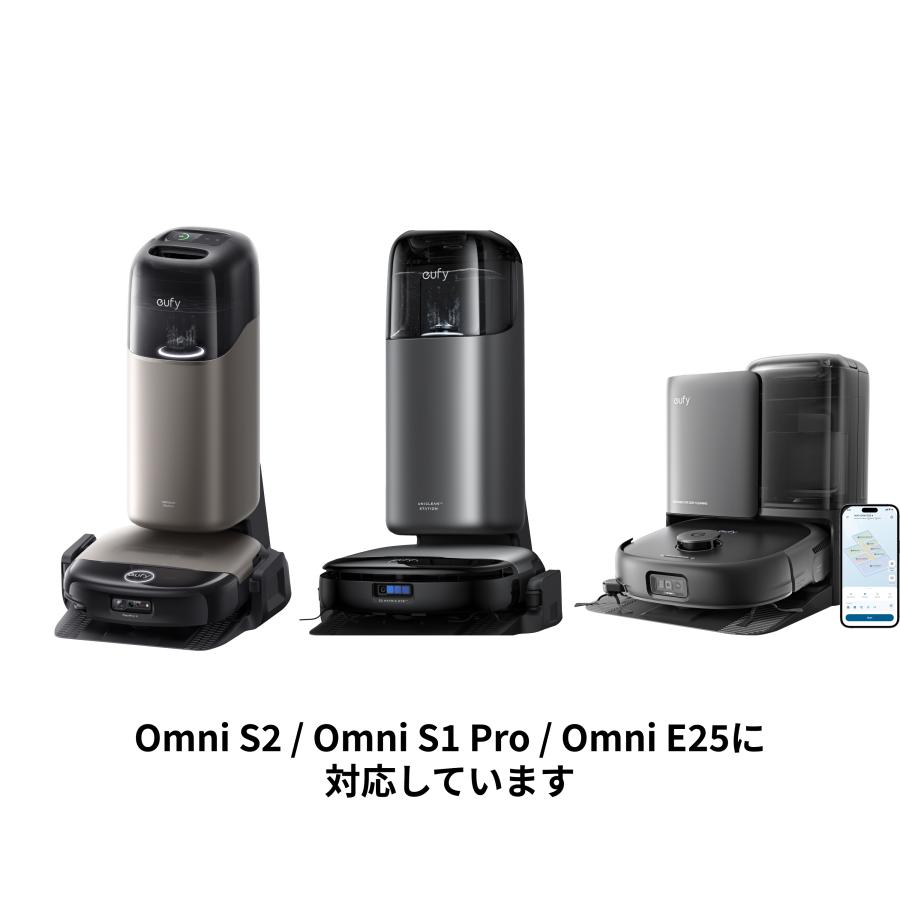 み*読様 新品Anker Eufy　Robot Vacuum Auto-Empt Eufy（Anker） Eufy Robot Vacuum 交換用ローラーモップ (Omni S1 Pro