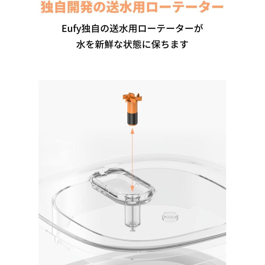 Anker Eufy Pet Water Fountain P940（犬・猫用自動給水器）【給水器