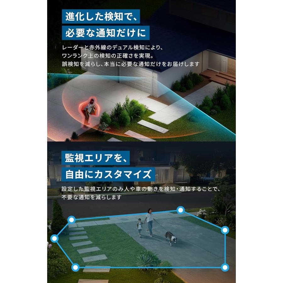 Anker（アンカー） Anker Eufy (ユーフィ) eufyCam S4 (屋外用防犯
