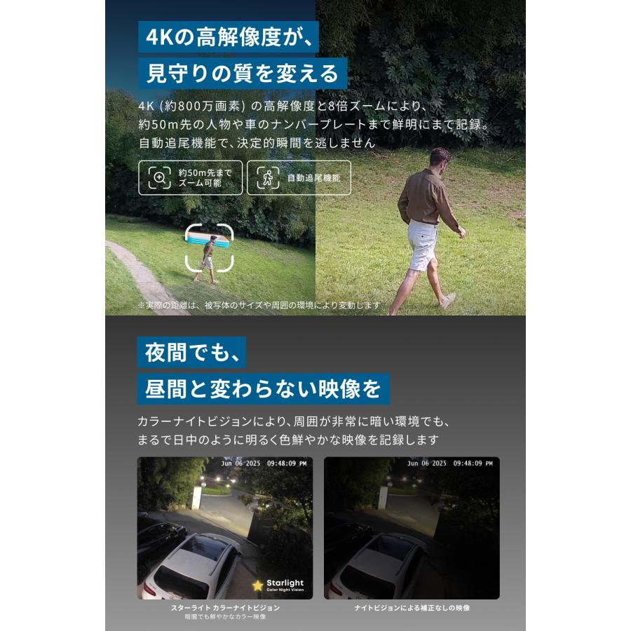 Anker（アンカー） Anker Eufy (ユーフィ) PoE Cam S4 (屋外用防犯