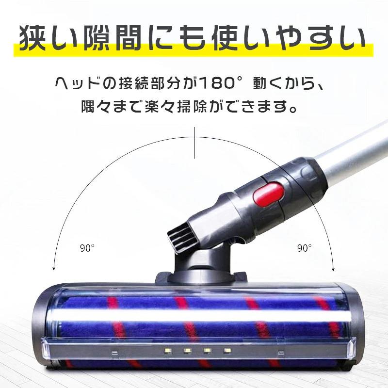 Dyson ダイソン 掃除機用 ソフトローラクリーナーヘッド V7 V8 V10 V11 V15互換 交換用 フロアヘッド 掃除機部品 掃除機アクセサリー｜ankichi-donya｜05