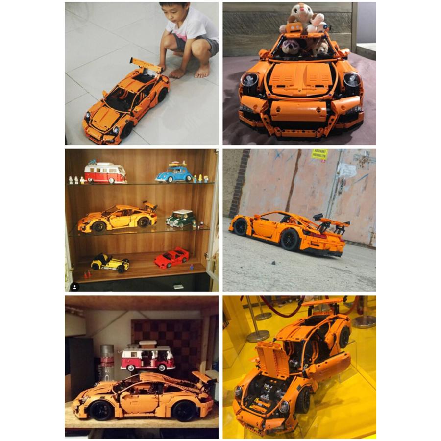 LEGO レゴ ポルシェ 911 GT3 RS  クリスマス プレゼント 互換品 ブロック おもちゃ 車 スーパーカー 42056 | LEGO | 07