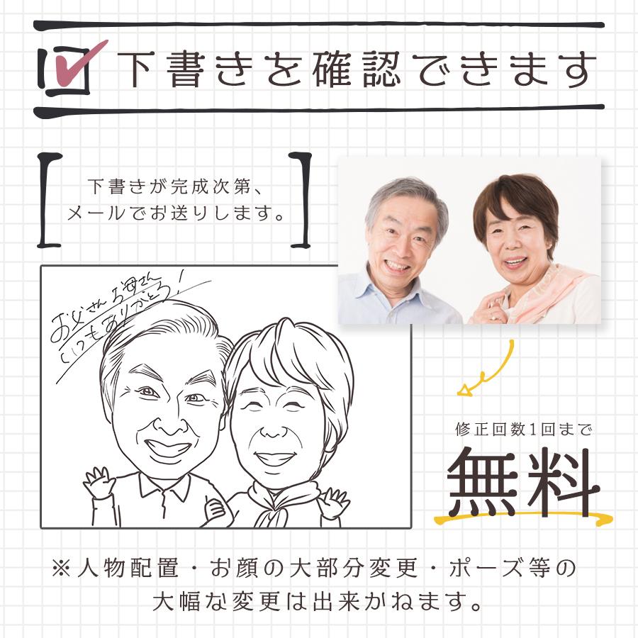 ランキング1位 注文殺到中 最大1500円クーポン P5倍 ラッピング無料 似顔絵 プレゼント 急ぎ 安い 還暦 米寿 敬老の日 結婚 誕生日 写真から 女性 男性 Kinenbi01 Ankoのにがおえ工房 通販 Yahoo ショッピング