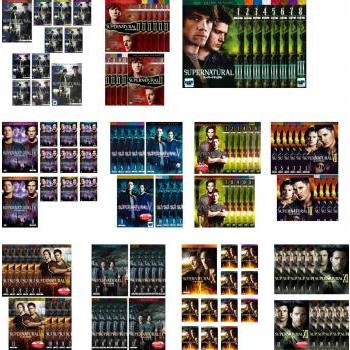 ほぼ新品 SUPERNATURALスーパーナチュラルDVDセット シーズン1〜4 SUPERNATURAL スーパーナチュラル 全121枚 シーズン1、2、3、4、5、6