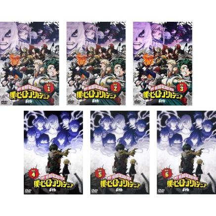 全巻セット【中古】DVD▼僕のヒーローアカデミア 6th(6枚セット)第114話～第138話 最終 レンタル落ち 僕のヒーローアカデミア 6th 全6枚 第114話〜第138話 最終 レンタル