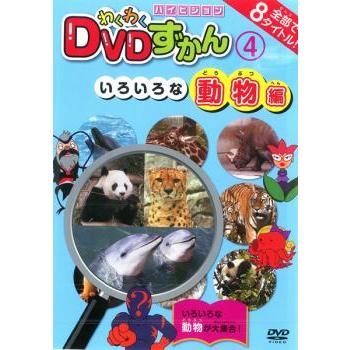 わくわく DVDずかん 4 いろいろな動物編▽レンタル用 DVD