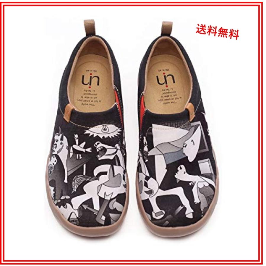 売り尽 Uin スリッポン レディース ローファースリッポン アート旅行靴 幅広 靴 フラットシューズ 軽い プレゼント 人 Vxk3070 Anly 通販 Yahoo ショッピング 日本公式品 Www Skylanceronline Com