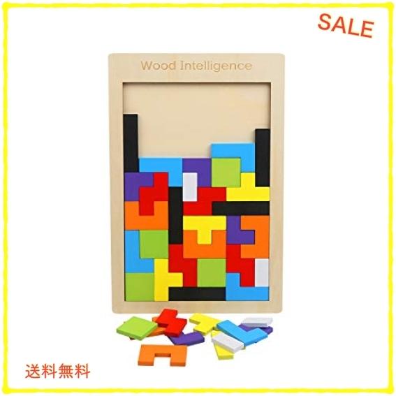 CCINEE SALENEW大人気 木製テトリスパズル ジグソーパズル 1種類 知育玩具 おもちゃ 全店販売中