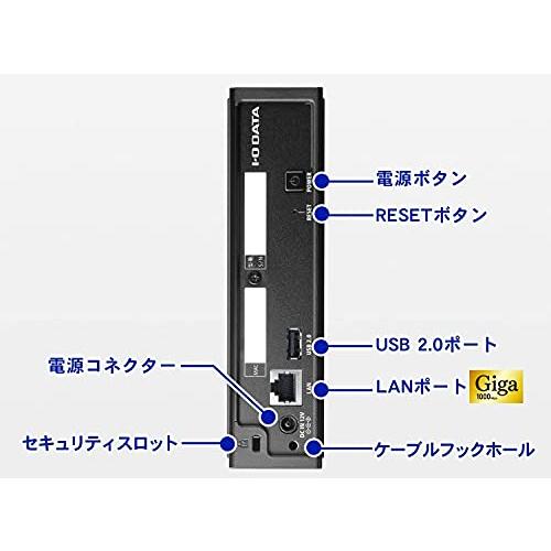 I-O DATA NAS 2TB スマホ/タブレット対応 ネットワークHDD 初心者モデル HDL-TA2 2TB HDL TA2