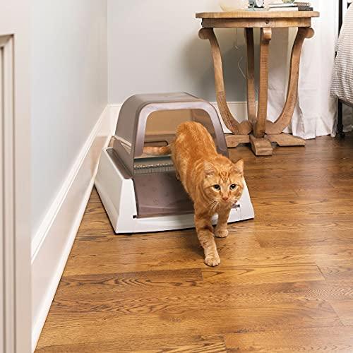 PetSafe スクープフリー ウルトラ 猫 トイレ ネコ 自動 トイレ 自動清潔 旅行 猫のトイレ手間なし 猫用トイレ本体 臭わない 砂をすく トイレ