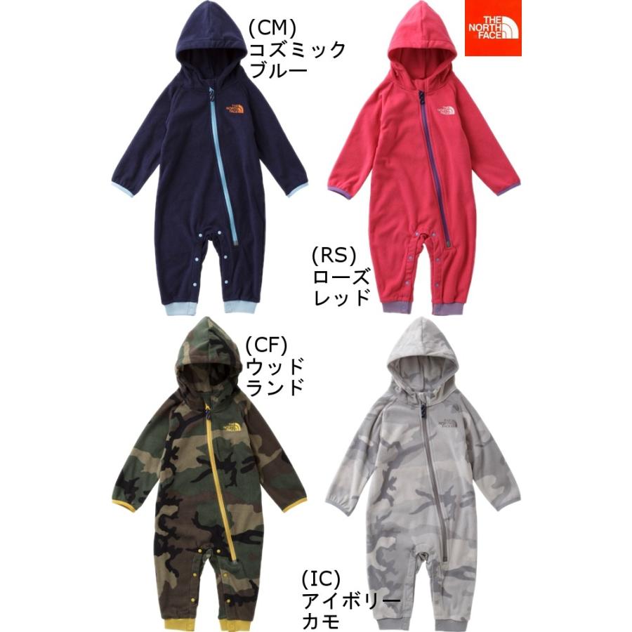 ザ・ノースフェイス THE NORTH FACE ベビー マイクロ フリース スーツ カバーオール・ロンパース BABY 出産祝いの贈り物 送料無料｜ann-inter