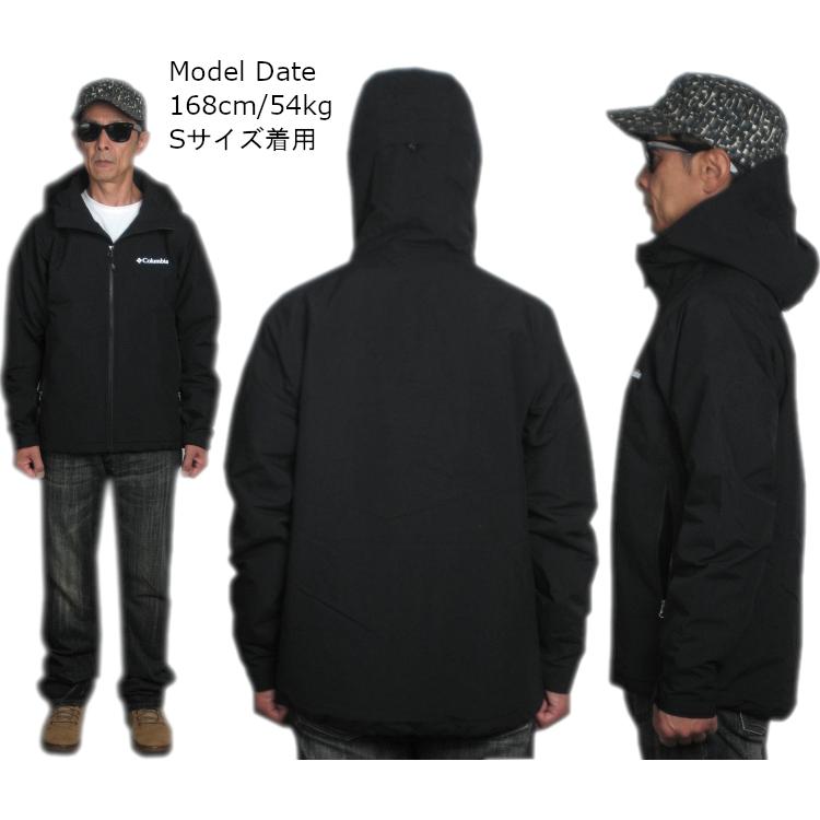 Columbia ブラック 中綿マウンテンパーカー　XL Columbia（コロンビア） アウター ジャケット メンズ 中綿 マウンテン