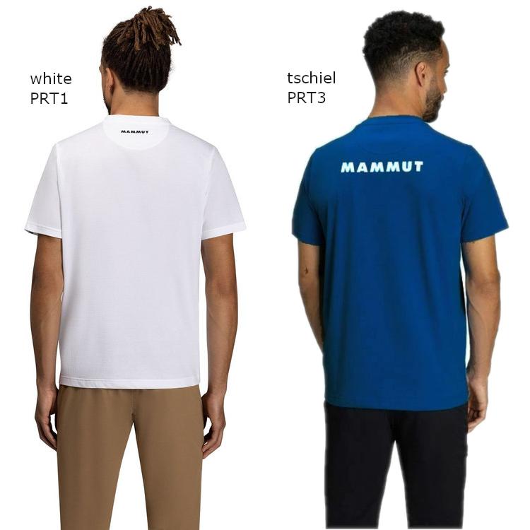MAMMUT（マムート） Tシャツ 半袖 メンズ ドライ 速乾 UVケア ロゴ