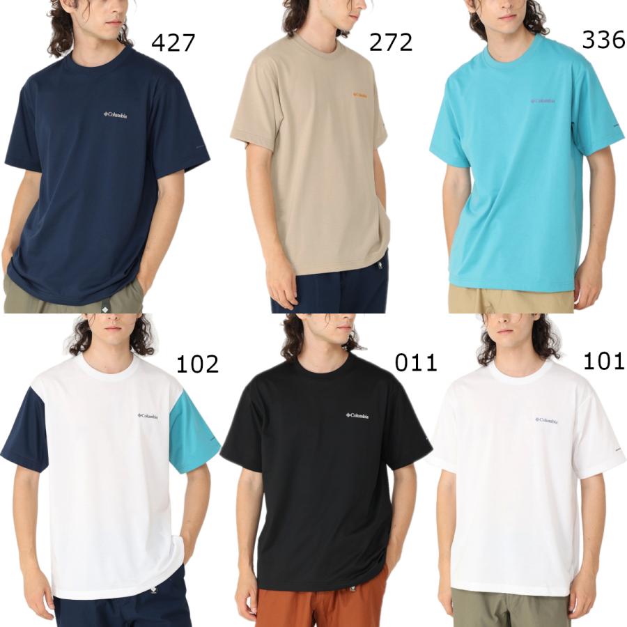 Columbia コロンビア Tシャツ メンズ 速乾 UVケア COLUMBIA 半袖 Columbia コロンビア Tシャツ メンズ 速乾 UVケア COLUMBIA 半袖