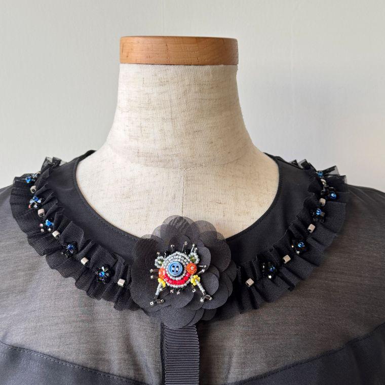 アルベロベロ ぶたさん刺繍 ダウンベスト アルベロベロ ぶたさん刺繍 ダウンベスト