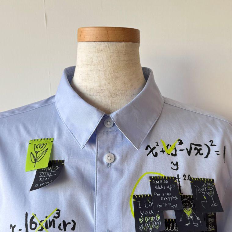 アルベロベロ Alberobello 半袖シャツ 刺繍ブタさん ビーズ
