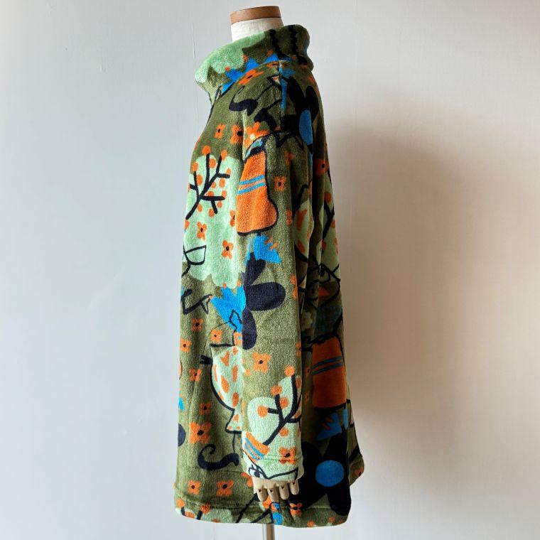 美品　オレボレブラ アルベロベロ ぶたちゃん ニットチュニック フラワー ALBEROBELLO アルベロベロ(Alberobello)オレボレブラぶたさん