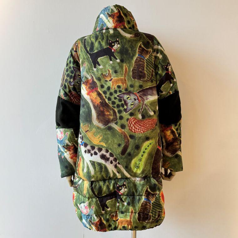 ALBEROBELLO 【40％OFF SALE】アルベロベロ(Alberobello) Catプリント