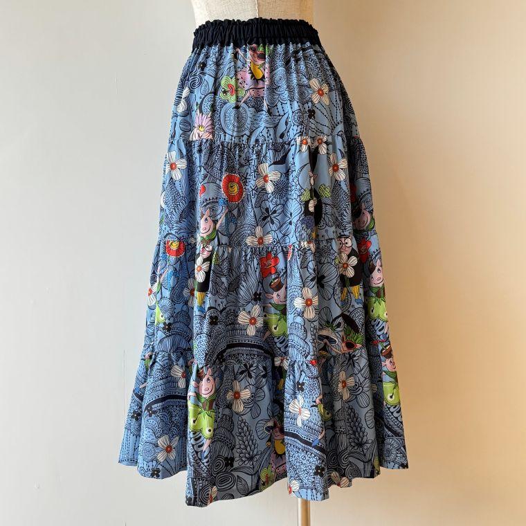 OLLEBOREBLA アルベロベロ フレアスカート Mサイズ 新品 ALBEROBELLO 【40％OFF SALE】アルベロベロ(Alberobello)オレボレブラ