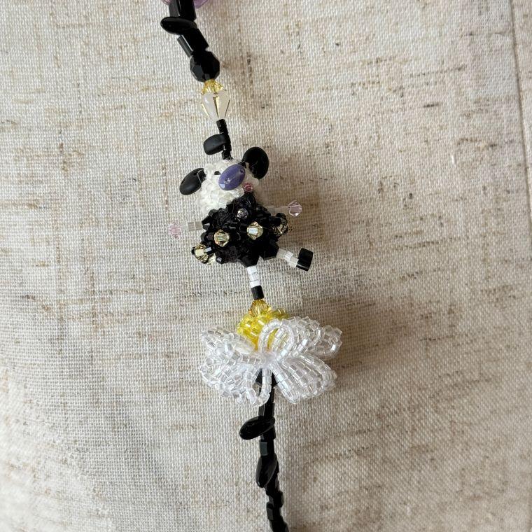 ALQIPPO アルクイッポ OLLEBOREBLA ビーズ メガネケース ALQIPPO アルクイッポ OLLEBOREBLA ビーズ メガネケース