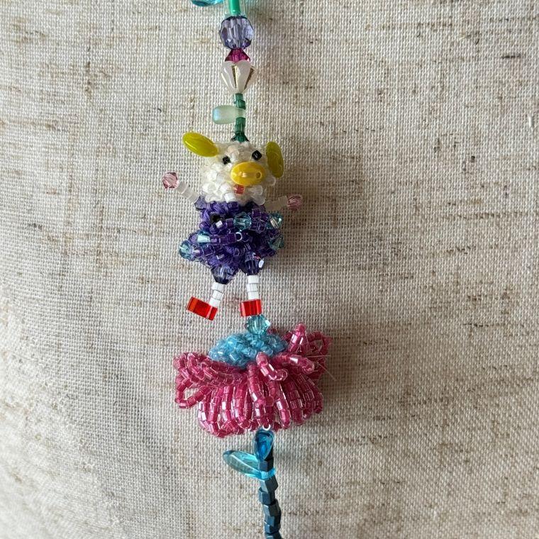 アルベロベロ(Alberobello)オレボレブラぶたさんビーズモチーフ付き