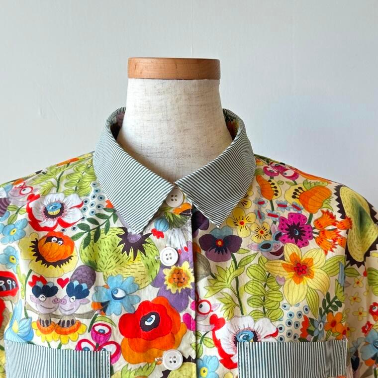 アルベロベロ  /  ロングブラウス　ロングＹシャツ アルベロベロ / ロングブラウスロングYシャツ