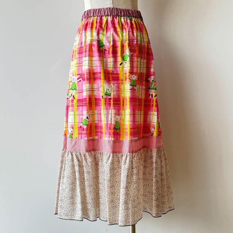 オレボレブラ　パッチワークスカート オレボレブラ パッチワークスカート