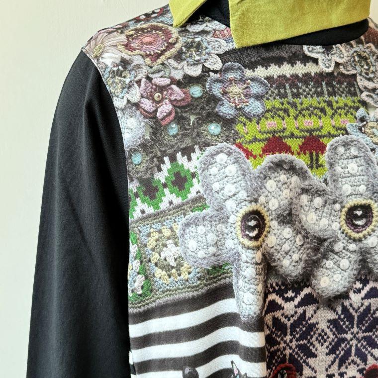 アルベロベロ(Alberobello)オレボレブラハンドメイドモチーフプリント  