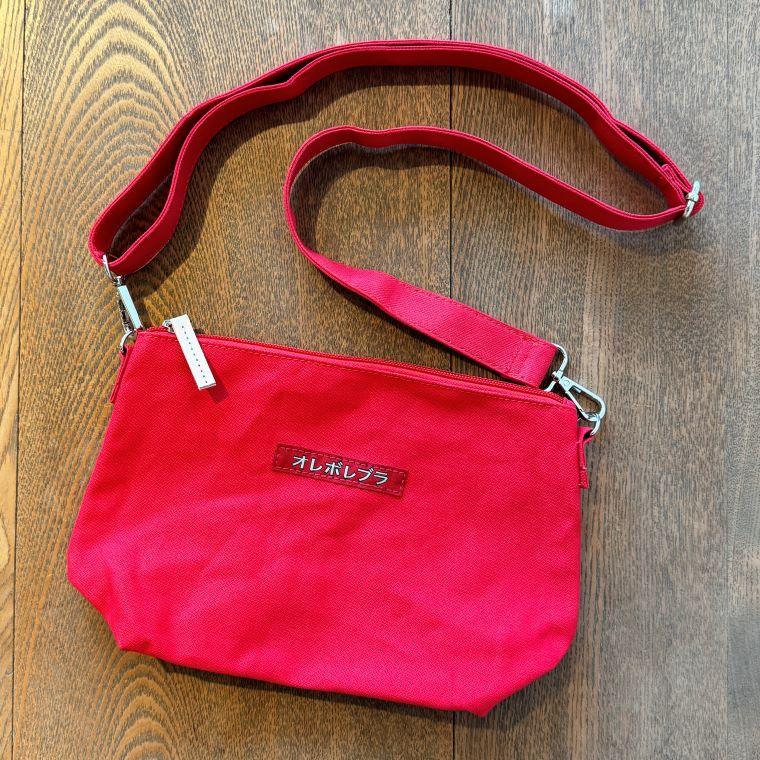 【未使用品】ALBEROBELLO レザー 豚さん 刺繍 ショルダーバッグ 未使用品】ALBEROBELLOレザー豚さん刺繍ショルダーバッグ