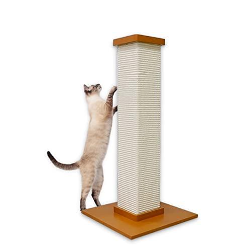 Scratch King (スクラッチキング) バーティカル キャットタワー 猫 爪とぎ 縦型 麻 大型 高さ 84cm